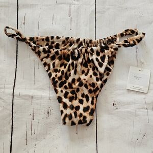 New June Joy Women's Feline Star Bottom Bikini Bottoms Size large